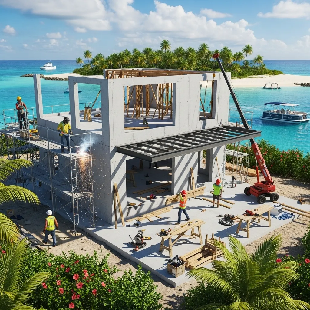 Custom Island Home Building