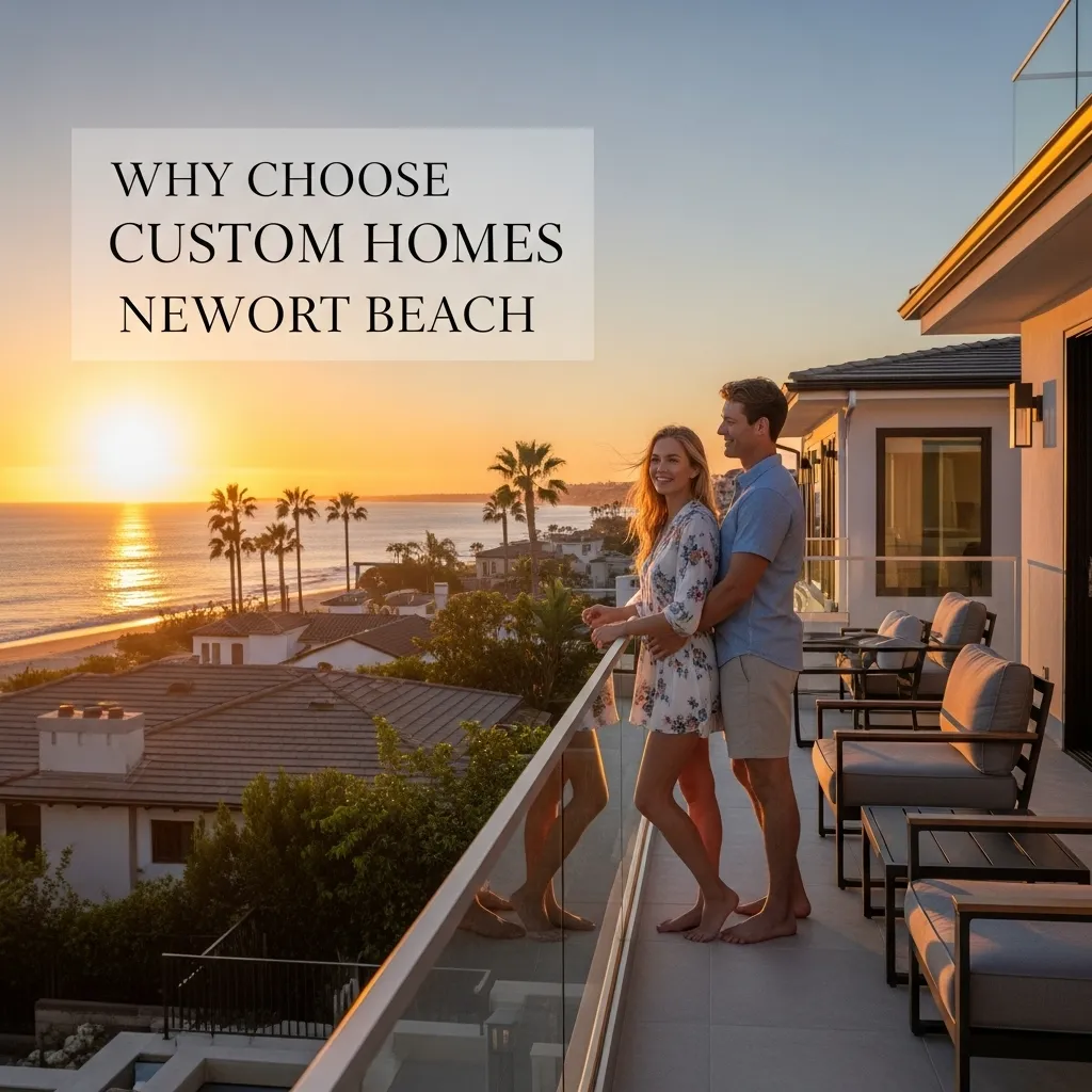 Why Choose Custom Homes Newport Beach