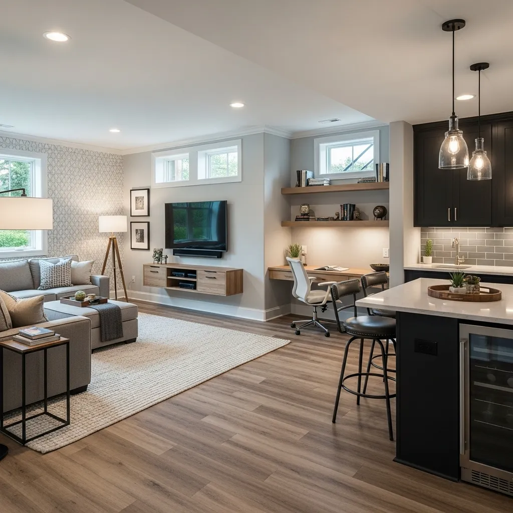 Basement Finishing and Remodeling